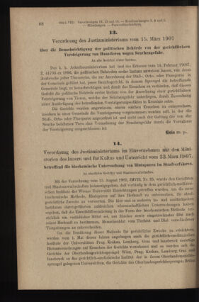 Verordnungsblatt des K.K. Justizministeriums 19070404 Seite: 2