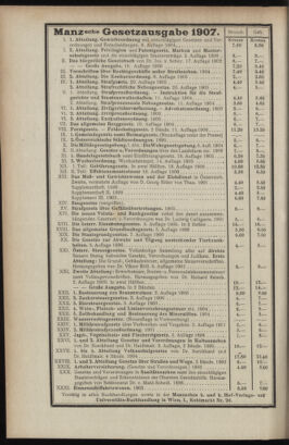 Verordnungsblatt des K.K. Justizministeriums 19070517 Seite: 20