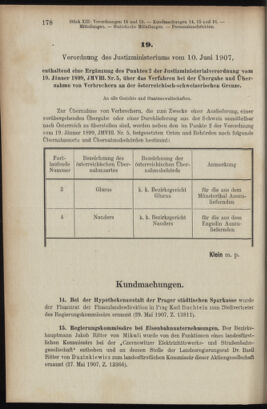 Verordnungsblatt des K.K. Justizministeriums 19070614 Seite: 2