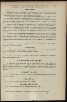 Verordnungsblatt des K.K. Justizministeriums 19070614 Seite: 25