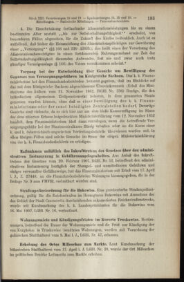 Verordnungsblatt des K.K. Justizministeriums 19070614 Seite: 7