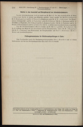 Verordnungsblatt des K.K. Justizministeriums 19070628 Seite: 14