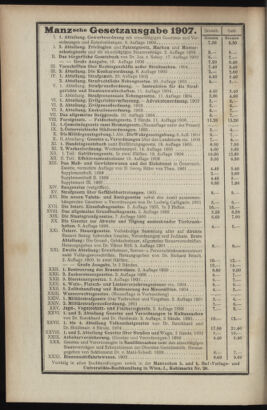 Verordnungsblatt des K.K. Justizministeriums 19070628 Seite: 16