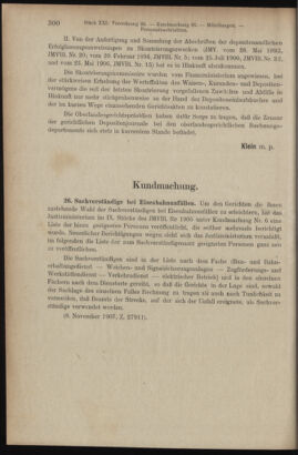 Verordnungsblatt des K.K. Justizministeriums 19071120 Seite: 2