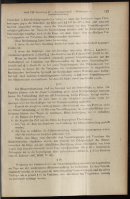 Verordnungsblatt des K.K. Justizministeriums 19071120 Seite: 25