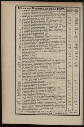 Verordnungsblatt des K.K. Justizministeriums 19071120 Seite: 44