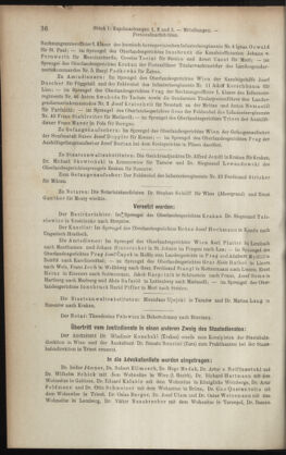 Verordnungsblatt des K.K. Justizministeriums 19080116 Seite: 36