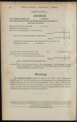 Verordnungsblatt des K.K. Justizministeriums 19080118 Seite: 4