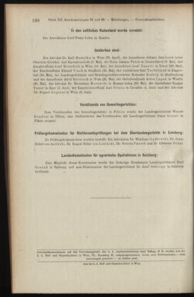 Verordnungsblatt des K.K. Justizministeriums 19080619 Seite: 14