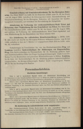 Verordnungsblatt des K.K. Justizministeriums 19081015 Seite: 19