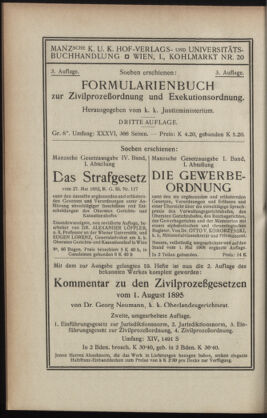 Verordnungsblatt des K.K. Justizministeriums 19081015 Seite: 24