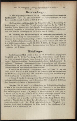 Verordnungsblatt des K.K. Justizministeriums 19081015 Seite: 9