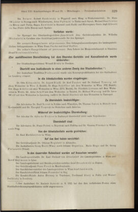 Verordnungsblatt des K.K. Justizministeriums 19081119 Seite: 15