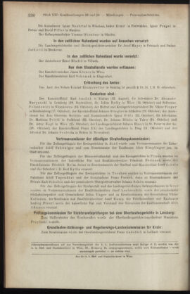 Verordnungsblatt des K.K. Justizministeriums 19081119 Seite: 16