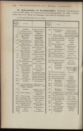 Verordnungsblatt des K.K. Justizministeriums 19081119 Seite: 2