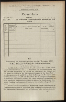 Verordnungsblatt des K.K. Justizministeriums 19081204 Seite: 3