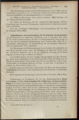 Verordnungsblatt des K.K. Justizministeriums 19081231 Seite: 11