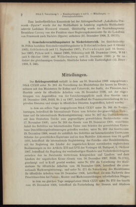 Verordnungsblatt des K.K. Justizministeriums 19090115 Seite: 2