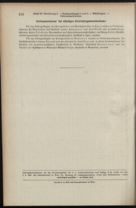 Verordnungsblatt des K.K. Justizministeriums 19090331 Seite: 14