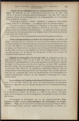 Verordnungsblatt des K.K. Justizministeriums 19090331 Seite: 9