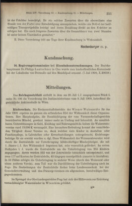 Verordnungsblatt des K.K. Justizministeriums 19090721 Seite: 3