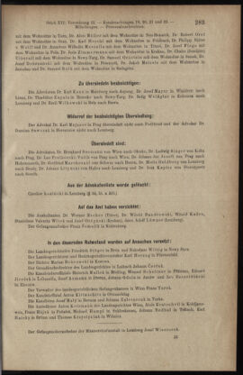 Verordnungsblatt des K.K. Justizministeriums 19090831 Seite: 17