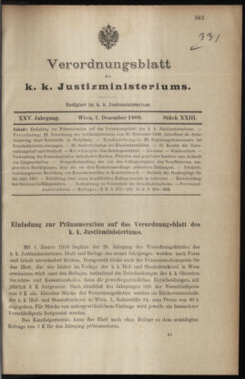 Verordnungsblatt des K.K. Justizministeriums