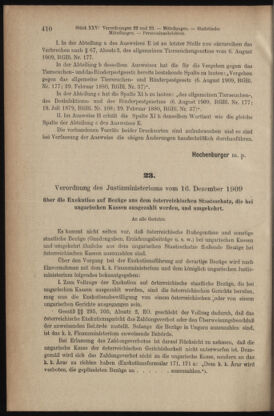 Verordnungsblatt des K.K. Justizministeriums 19091231 Seite: 2