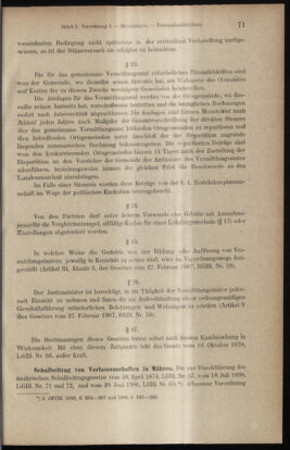 Verordnungsblatt des K.K. Justizministeriums 19100119 Seite: 71