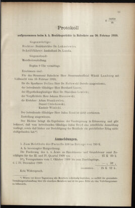 Verordnungsblatt des K.K. Justizministeriums 19100317 Seite: 31