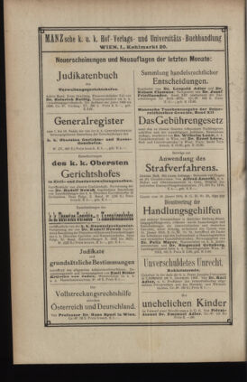 Verordnungsblatt des K.K. Justizministeriums 19100401 Seite: 16