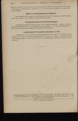 Verordnungsblatt des K.K. Justizministeriums 19100503 Seite: 14