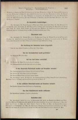 Verordnungsblatt des K.K. Justizministeriums 19100601 Seite: 11