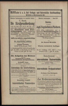 Verordnungsblatt des K.K. Justizministeriums 19100611 Seite: 16