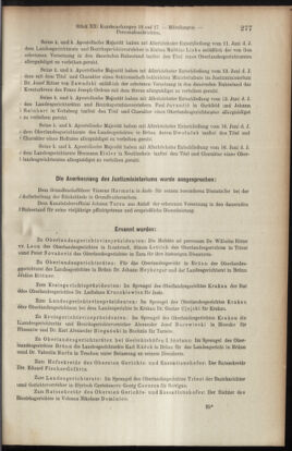 Verordnungsblatt des K.K. Justizministeriums 19100630 Seite: 19