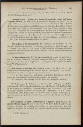 Verordnungsblatt des K.K. Justizministeriums 19101015 Seite: 5