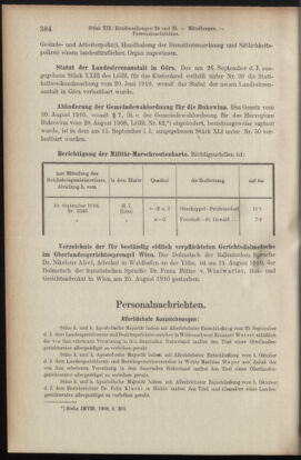 Verordnungsblatt des K.K. Justizministeriums 19101015 Seite: 6