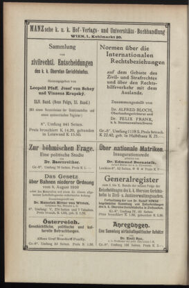 Verordnungsblatt des K.K. Justizministeriums 19101203 Seite: 16