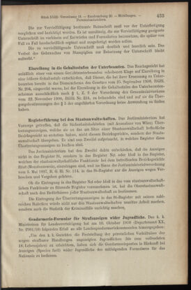 Verordnungsblatt des K.K. Justizministeriums 19101217 Seite: 5