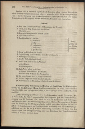 Verordnungsblatt des K.K. Justizministeriums 19101217 Seite: 6