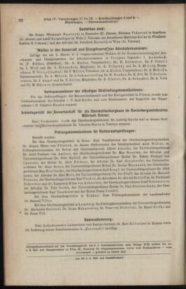 Verordnungsblatt des K.K. Justizministeriums 19110301 Seite: 12