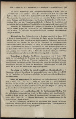 Verordnungsblatt des K.K. Justizministeriums 19110401 Seite: 5