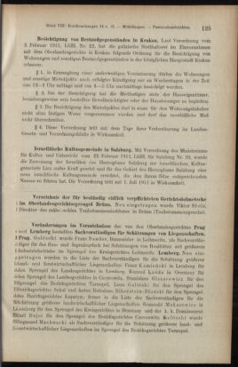 Verordnungsblatt des K.K. Justizministeriums 19110429 Seite: 7