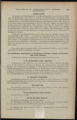 Verordnungsblatt des K.K. Justizministeriums 19110602 Seite: 13