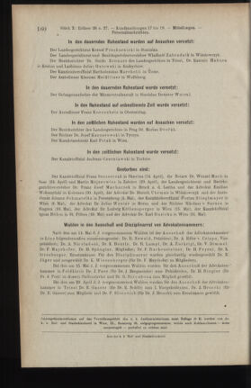 Verordnungsblatt des K.K. Justizministeriums 19110602 Seite: 14