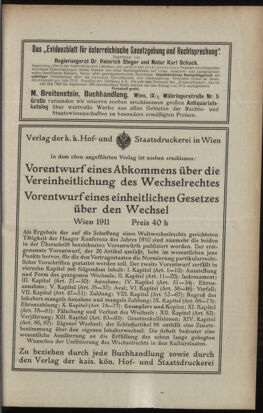 Verordnungsblatt des K.K. Justizministeriums 19110602 Seite: 15