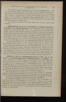 Verordnungsblatt des K.K. Justizministeriums 19110602 Seite: 7