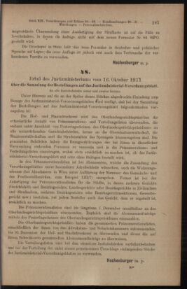 Verordnungsblatt des K.K. Justizministeriums 19111021 Seite: 3