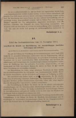 Verordnungsblatt des K.K. Justizministeriums 19111202 Seite: 3