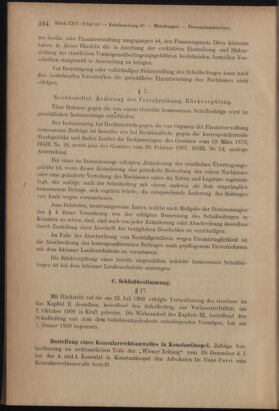 Verordnungsblatt des K.K. Justizministeriums 19111230 Seite: 10